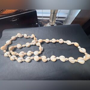 Vintage Shell Bead Necklace
